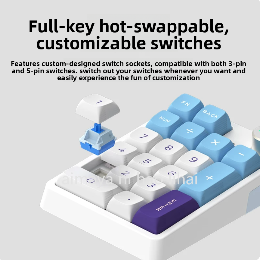 Gaming Keyboard Mechanical - Kzzi K20 Mini Tuş Takımı Üç