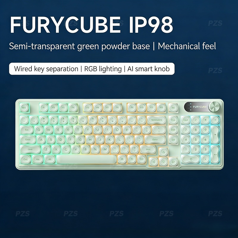 Gaming Keyboard Ip98 - FURYCUBE IP98 Kablolu Oyun Membran Klavyesi
