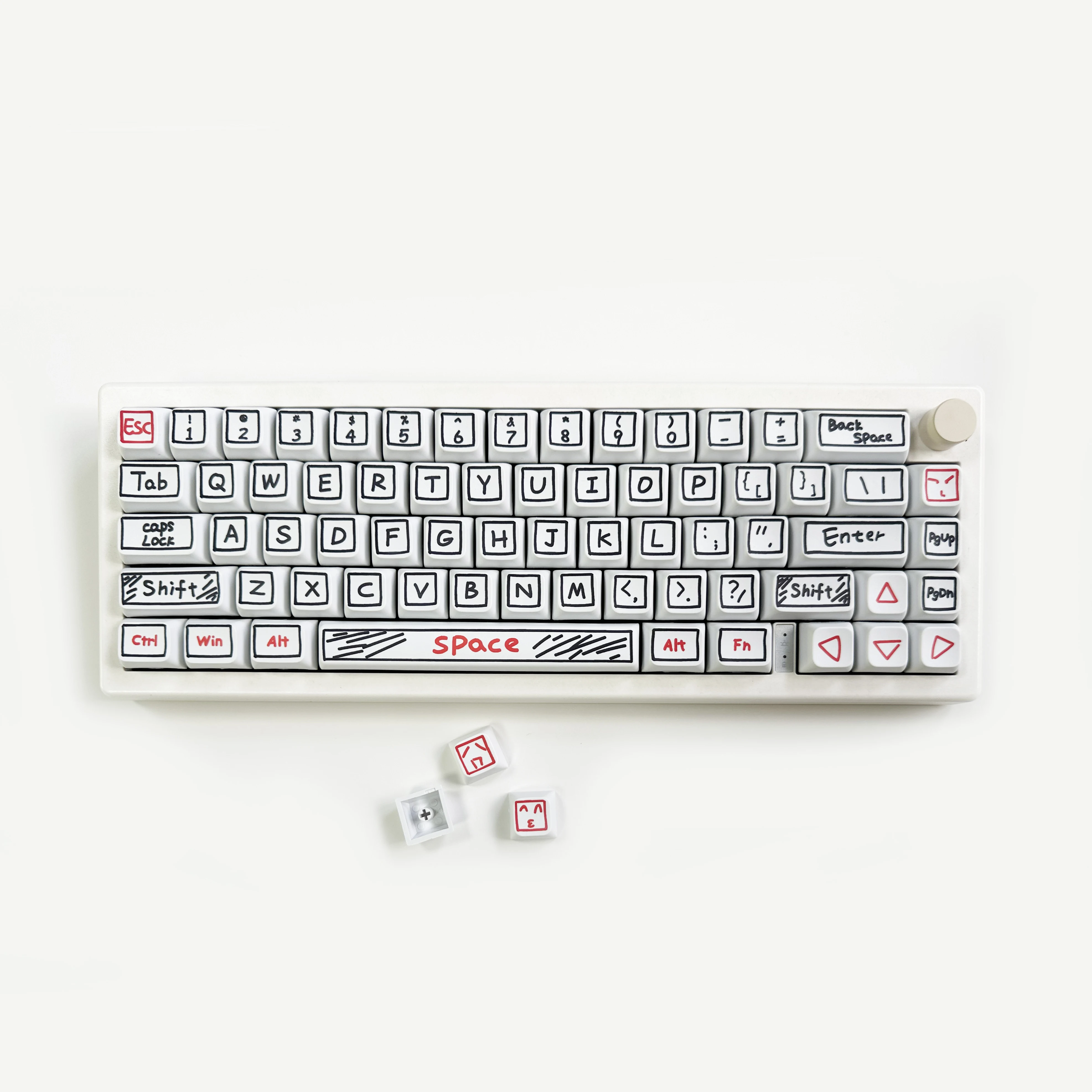 125 Tuşlar XDA Profil Graffiti - Gaming Keyboard Ergo incelemesi ve fiyatı