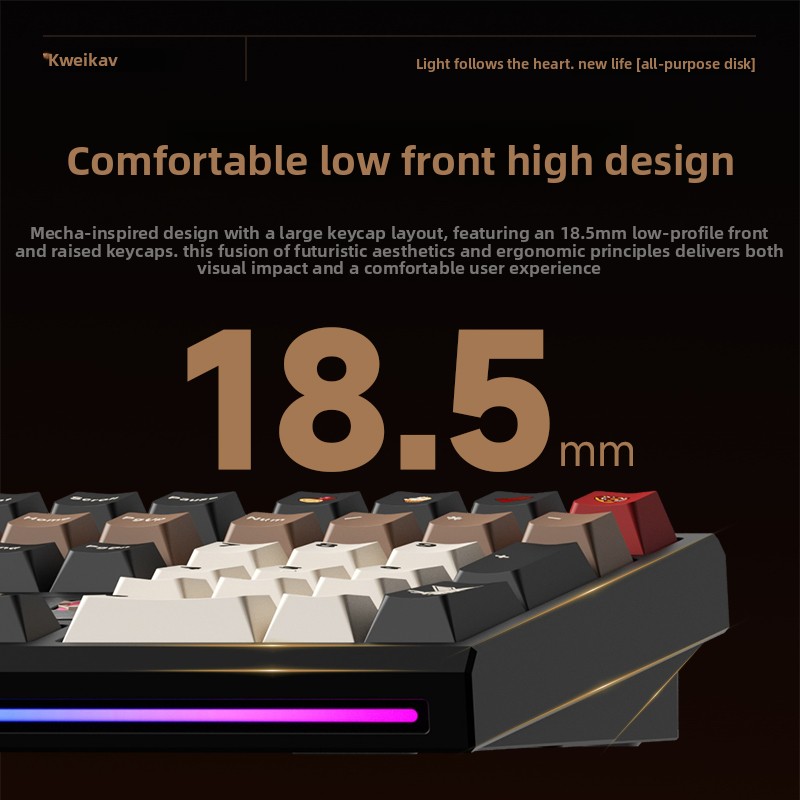 WEIKAV NUT108 Mekanik Klavye A - Gaming Keyboard Mechanical Wireless incelemesi ve fiyatı