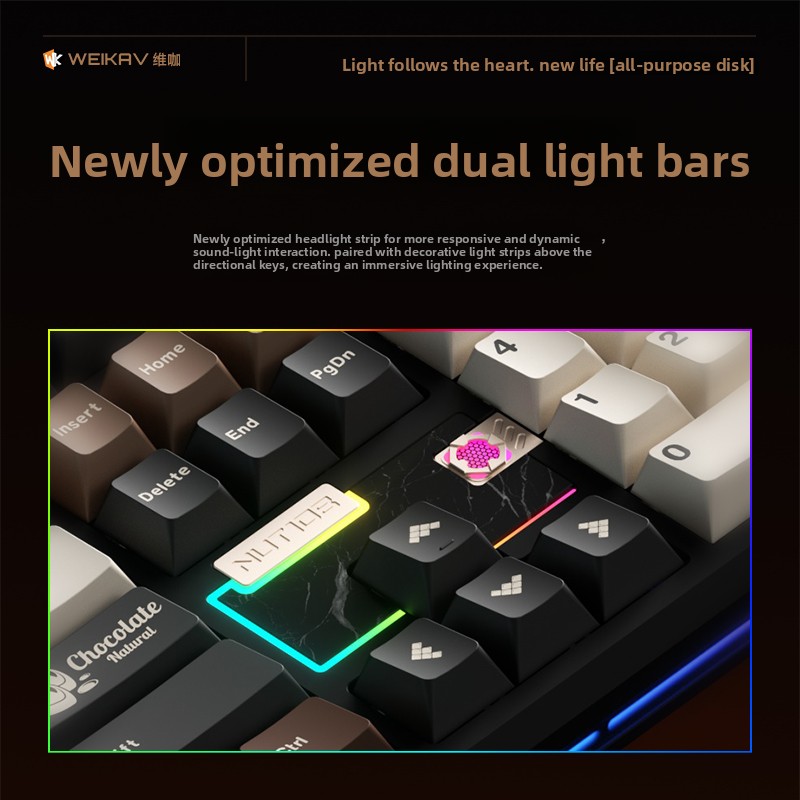 WEIKAV NUT108 Mekanik Klavye A - Gaming Keyboard Mechanical Wireless incelemesi ve fiyatı