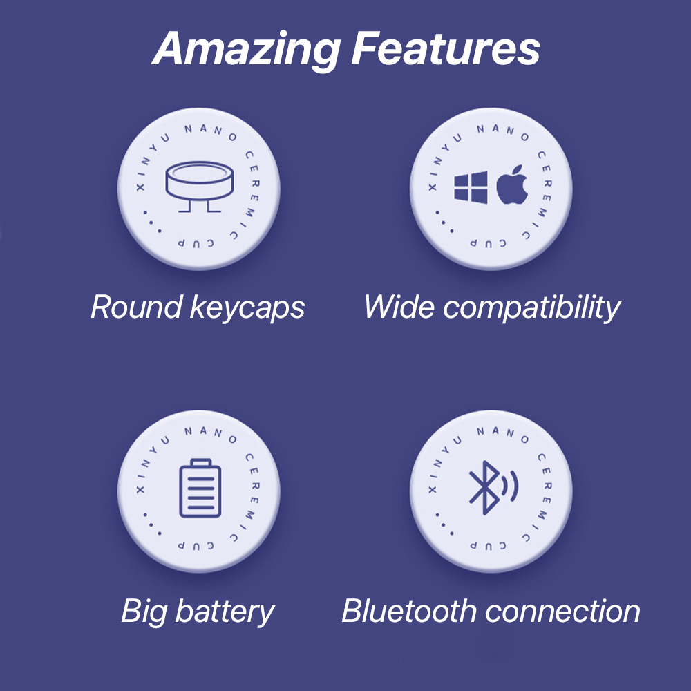Apple Samsung için kablosuz kl - Gaming Keyboard Mechanical Wireless incelemesi ve fiyatı