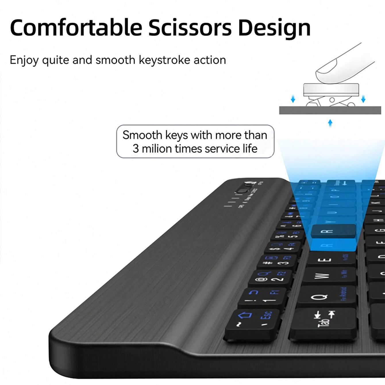 Çok Dilli Klavye Tablet Androi - Gaming Keyboard Mechanical Wireless incelemesi ve fiyatı