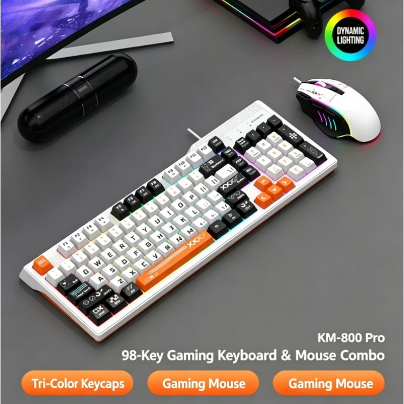 K8pro 3'ü 1 Arada Oyun Kombosu - Gaming Keyboard Mouse Combo incelemesi ve fiyatı