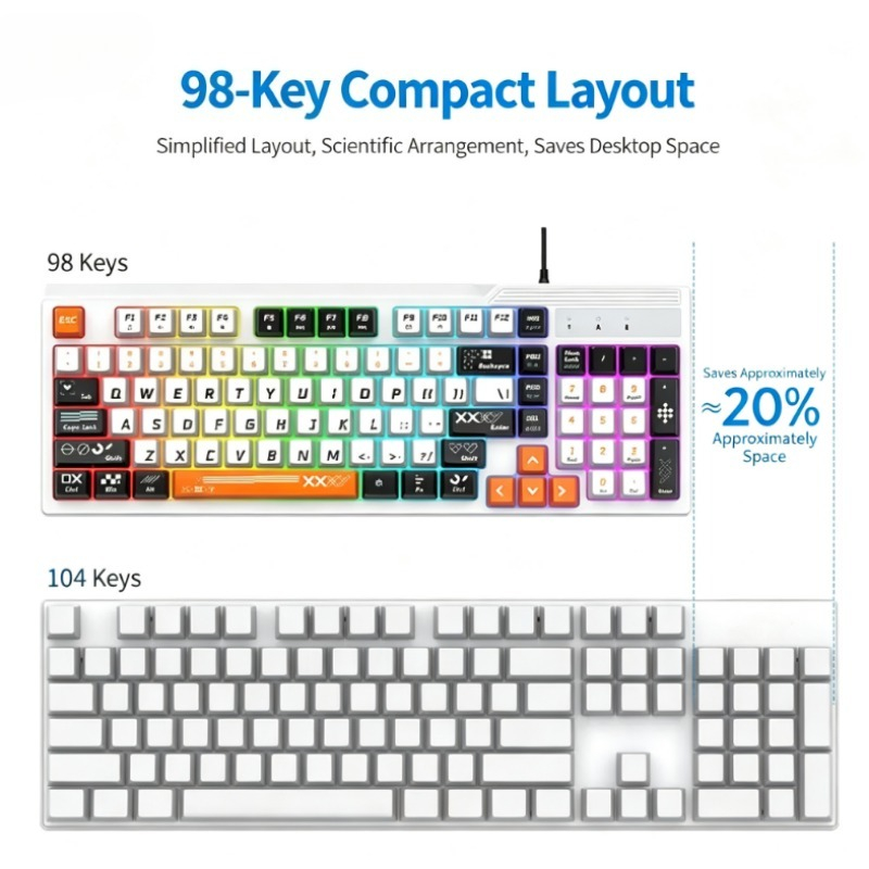 K8pro 3'ü 1 Arada Oyun Kombosu - Gaming Keyboard Mouse Combo incelemesi ve fiyatı