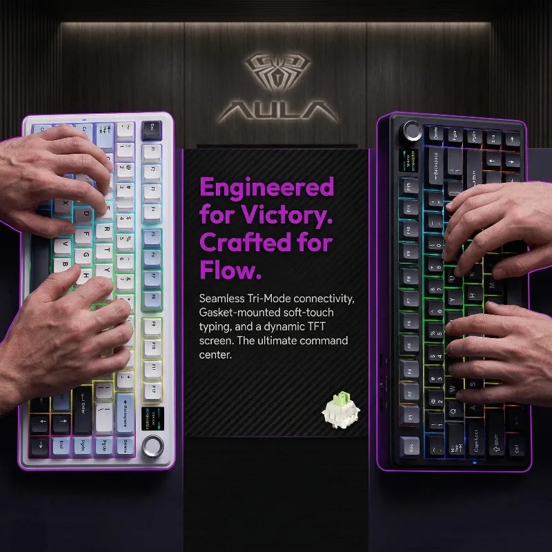 AULA F75 Max Mekanik Klavye %7 - Gaming Keyboard Ergo incelemesi ve fiyatı