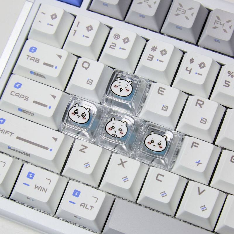 Chiikawa 4 Adet El Yapımı Şeff - Gaming Keyboard He incelemesi ve fiyatı