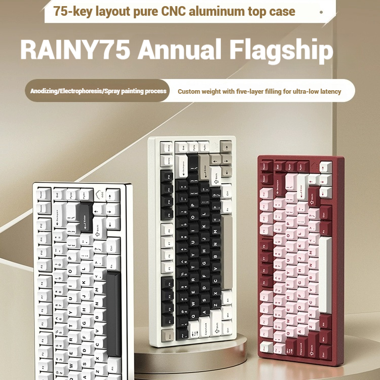 Kablosuz Bluetooth RAINY75 Öze - Gaming Keyboard Esports incelemesi ve fiyatı