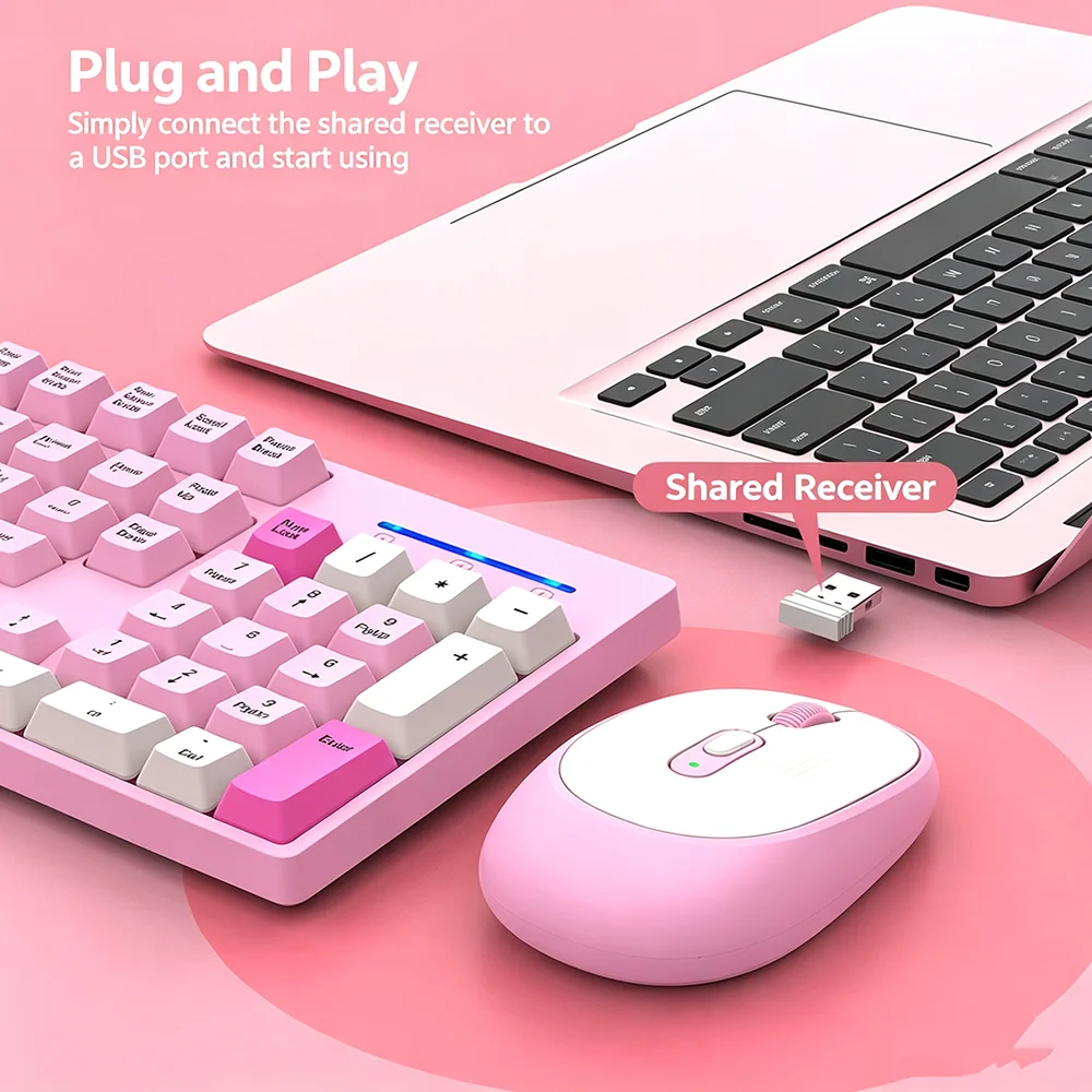 KEBIDUMEI 2.4G Kablosuz Klavye - Gaming Keyboard Mouse Combo incelemesi ve fiyatı