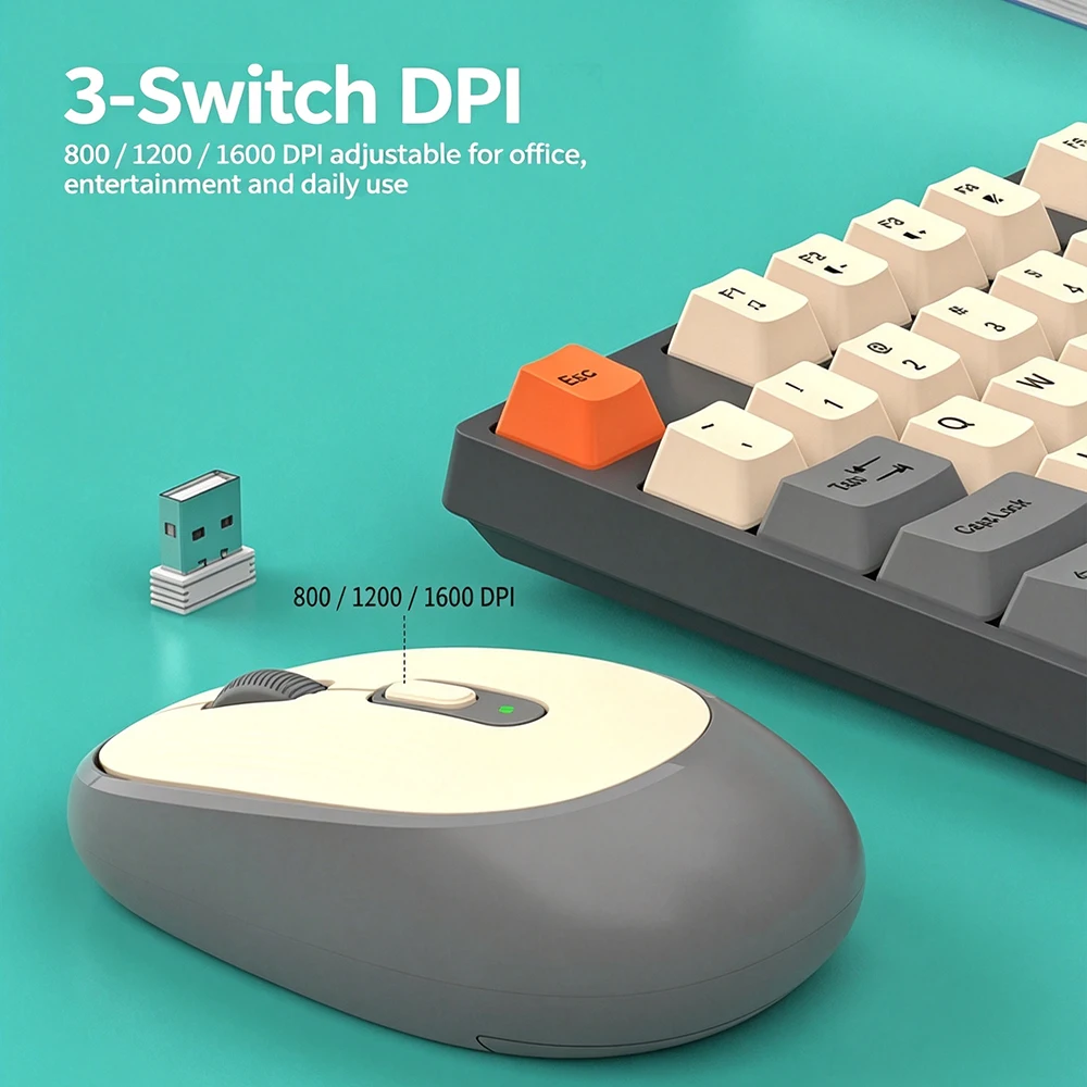 KEBIDUMEI 2.4G Kablosuz Klavye - Gaming Keyboard Mouse Combo incelemesi ve fiyatı