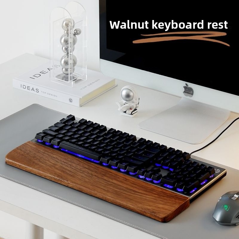 Masif Ahşap Klavye Bilek Deste - Gaming Keyboard Mouse Combo incelemesi ve fiyatı