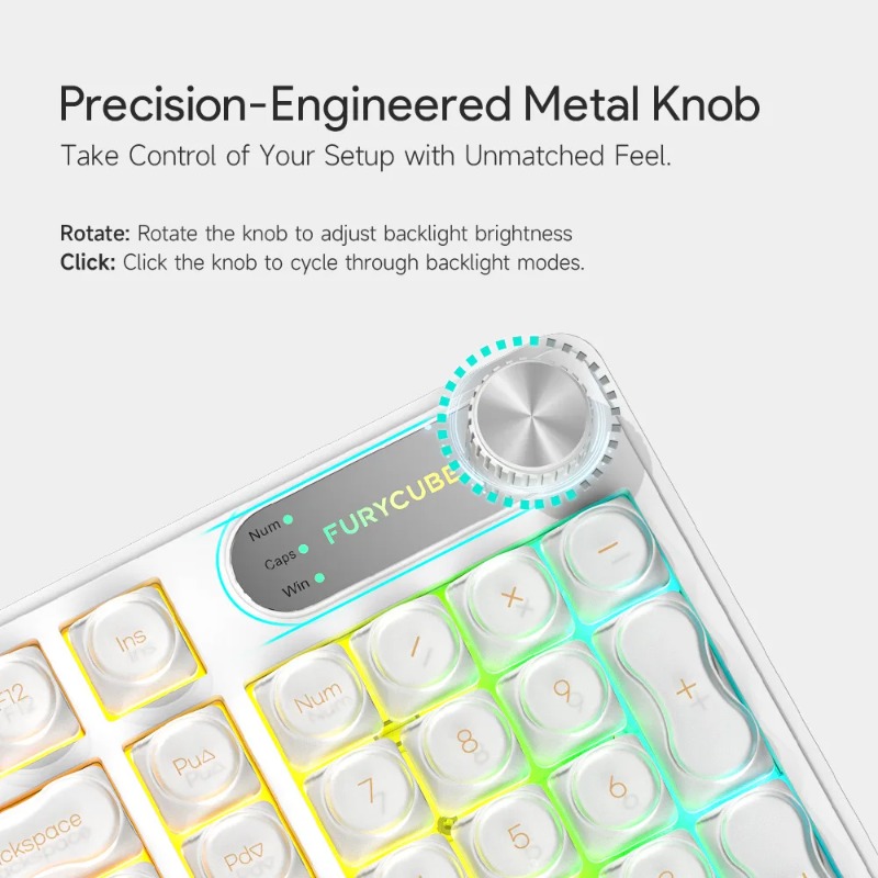 FURYCUBE IP98 Kablolu Klavye R - Gaming Keyboard Ip98 incelemesi ve fiyatı