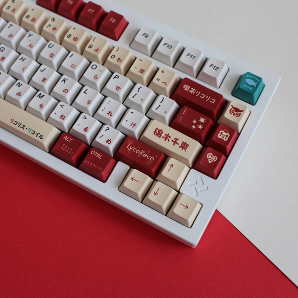 Lycoris Recoil Anime PBT Klavy - Gaming Keyboard Ergonomics incelemesi ve fiyatı
