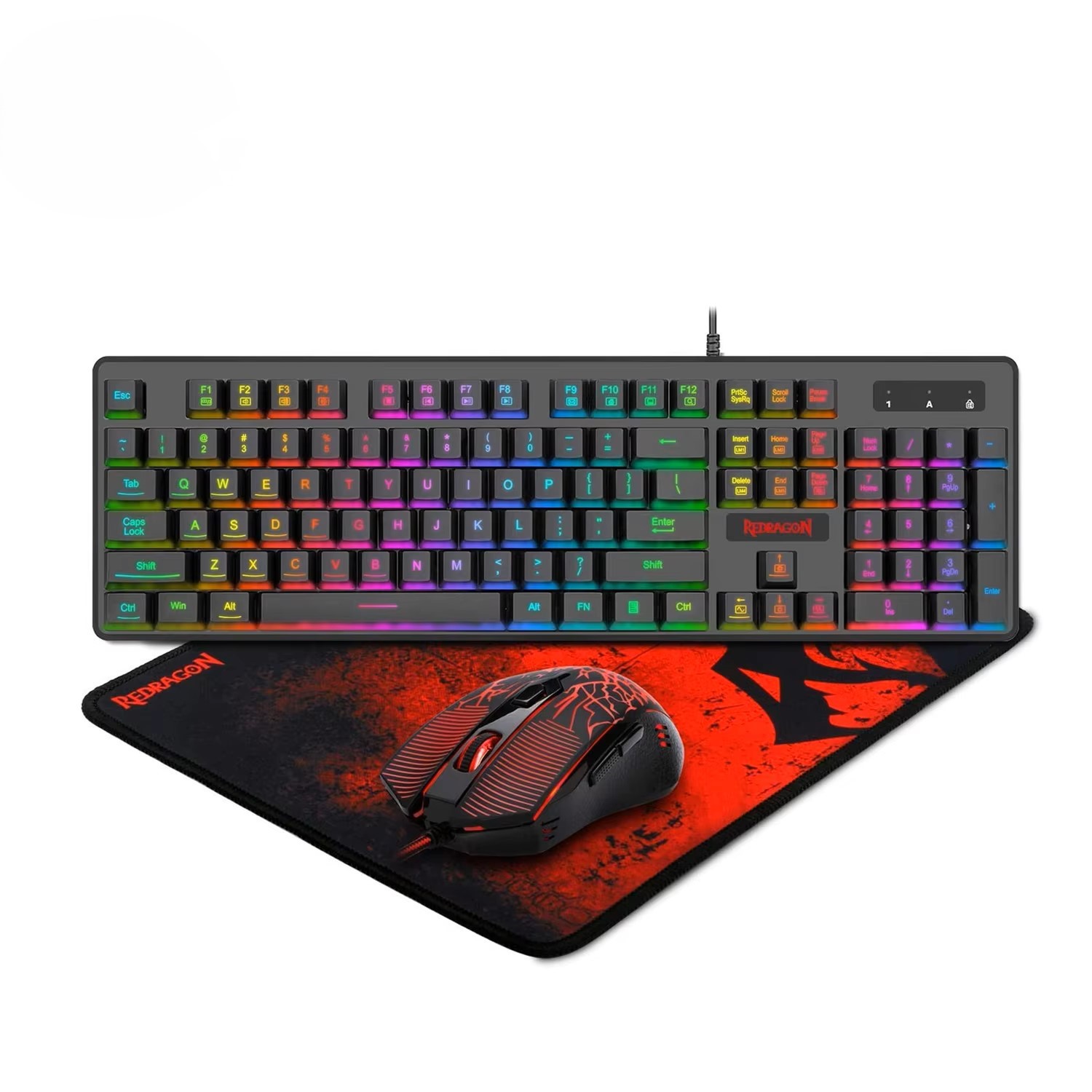 Redragon S107 RGB Oyun Klavyes - Gaming Keyboard Mouse Combo incelemesi ve fiyatı